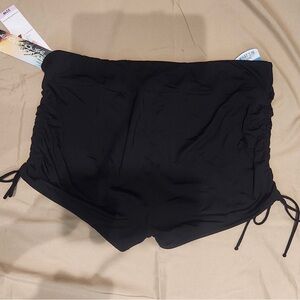 2/$30 NWT Black Women's Swimsuit Bottoms -  22W